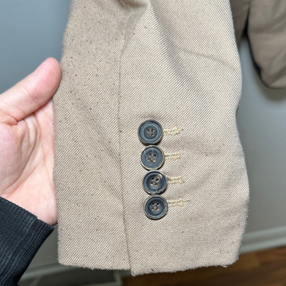 Zara Basic brown blazer size M - image 5